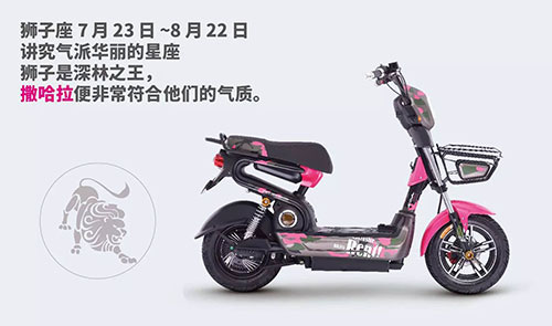 中国十大电动车PG东升国际之爱玛电动车与十二星座