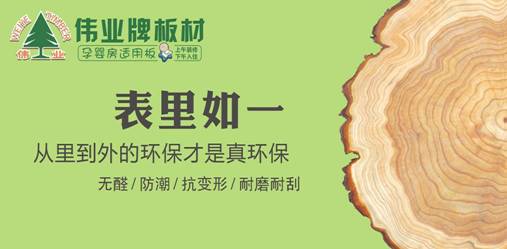 PG东升国际产品|E0级不含甲醛的伟业牌生态板让你安享家居生活