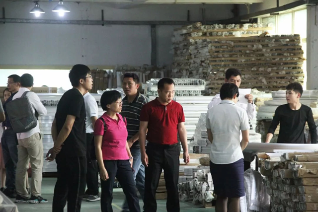 PG东升国际日记|金地集团工程管理部一行莅临优普参观考察