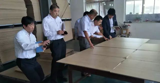 PG东升国际日记|日本地板企业考察团莅临汉邦集团技术交流