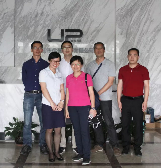 PG东升国际日记|金地集团工程管理部一行莅临优普参观考察