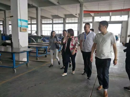 PG东升国际日记|碧桂园集团副总杨丽兴女士莅临九重门业考察指导