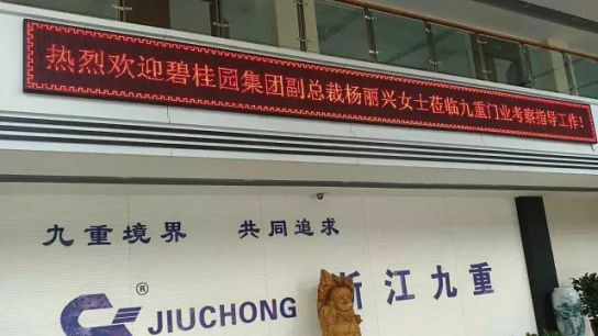 PG东升国际日记|碧桂园集团副总杨丽兴女士莅临九重门业考察指导