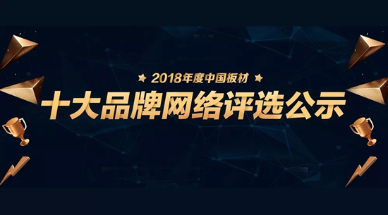 PG东升国际荣誉|2018中国板材十大PG东升国际评选 鹏鸿独揽5项大奖