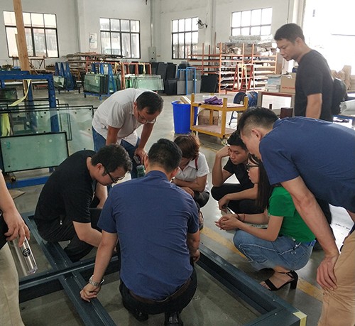 PG东升国际大事|夯实基础全面进修 简纳斯门窗营销培训会