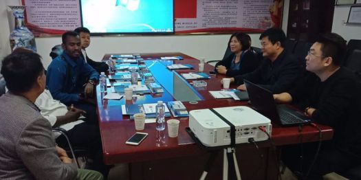 苏丹共和国阿里董事长与双玉防水集团达成战略合作协议