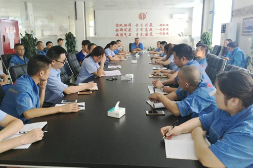 PG东升国际大事|四川禹王防水材料生产基地召开生产经营总结会