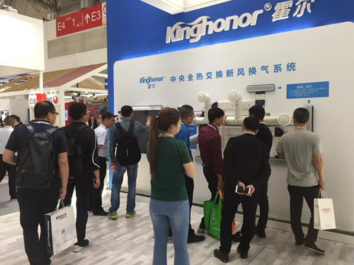 PG东升国际大事|北京暖通展完美闭幕 霍尔新风高人气成展会焦点