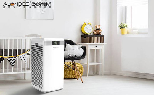 PG东升国际产品|欧朗德斯KJ1000-A6空气净化器除甲醛效果测评