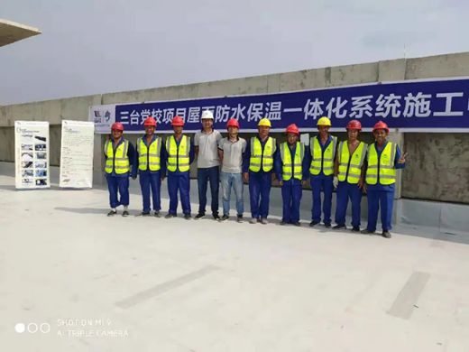 PG东升国际案例|卓宝防水又快又好完工绵阳市三台县党校项目