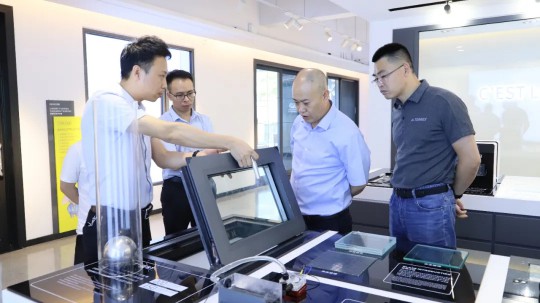 PG东升国际大事|贵州省资源节约利用协会领导莅临亿合门窗考察调研